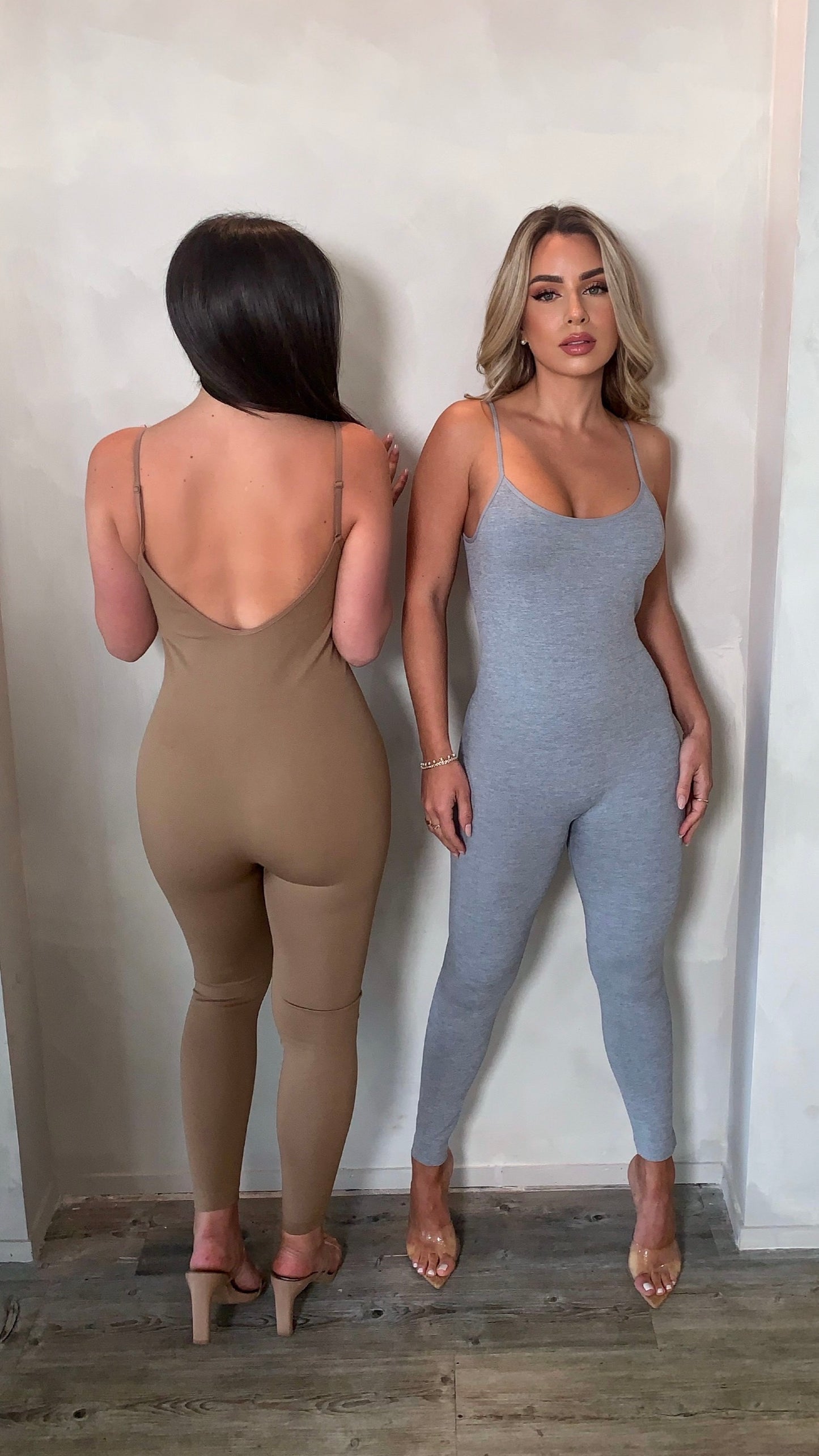 Camila Sleeveless Jumpsuit - Mocha