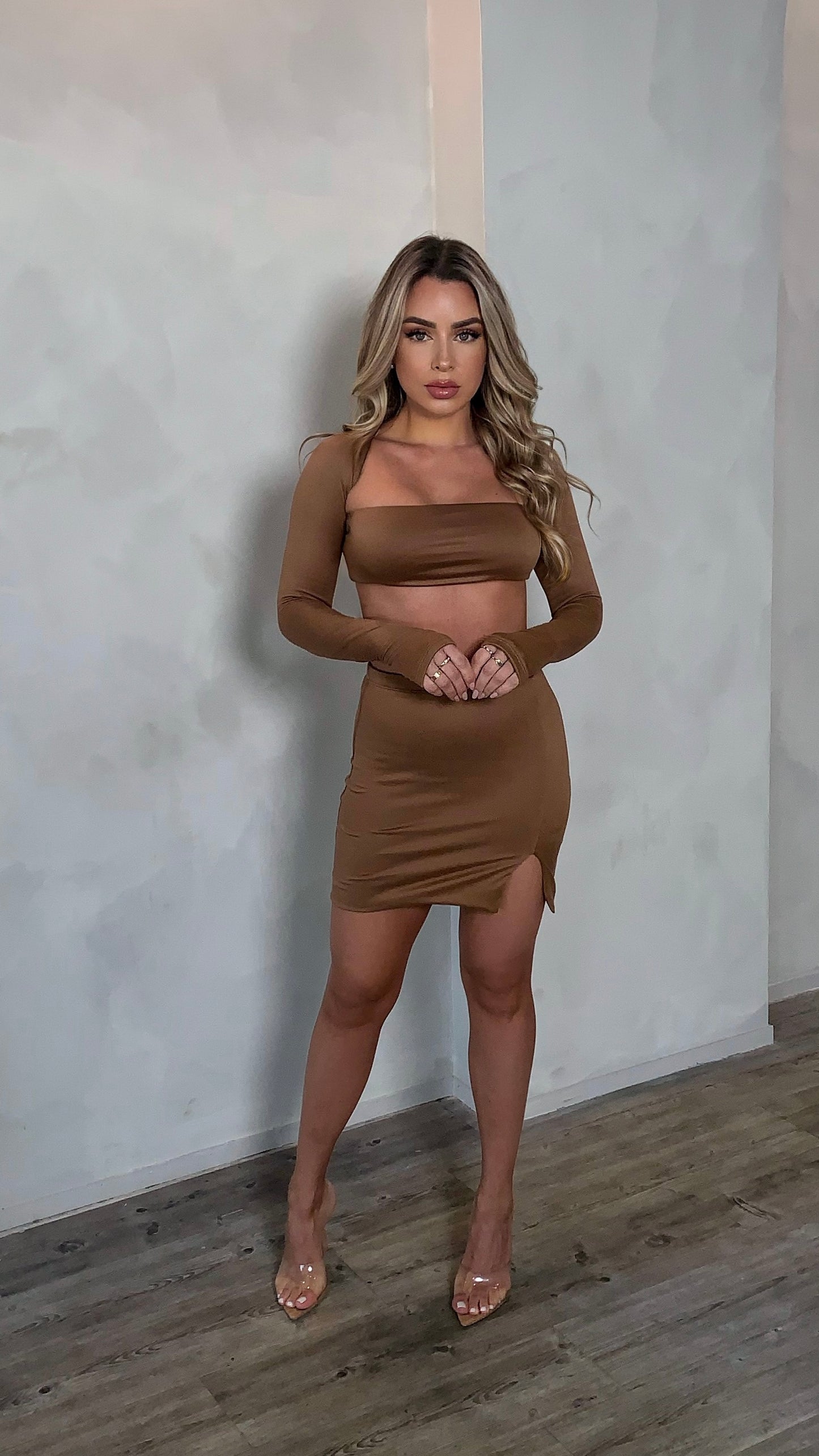 Sophia Matching Set - Mocha