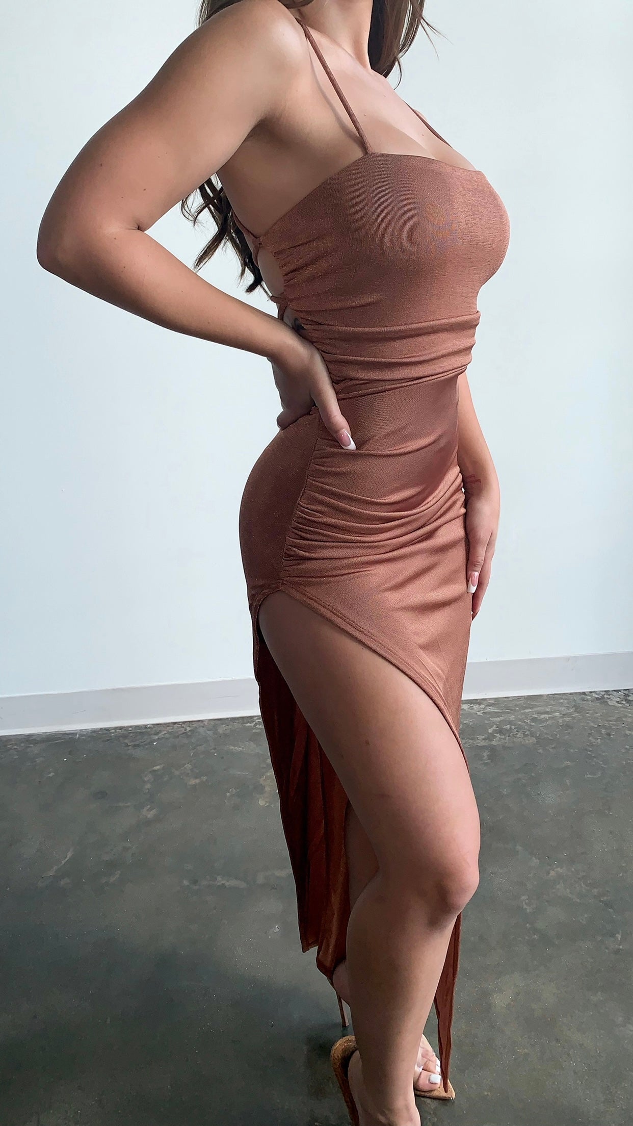Sydney Dress - Mocha