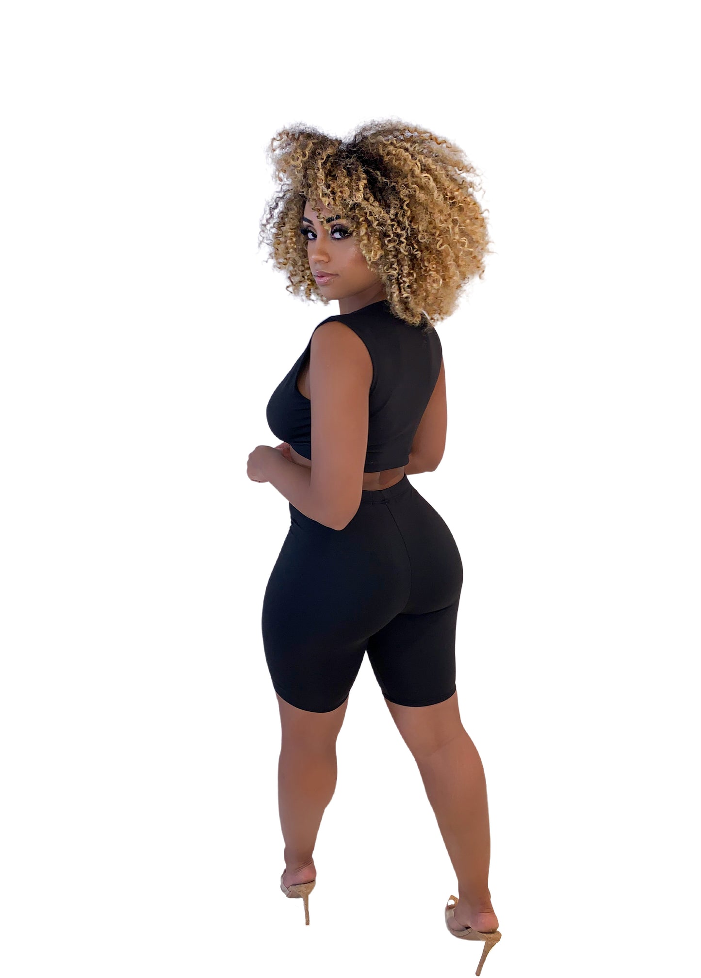 Nessa Biker Set - Black