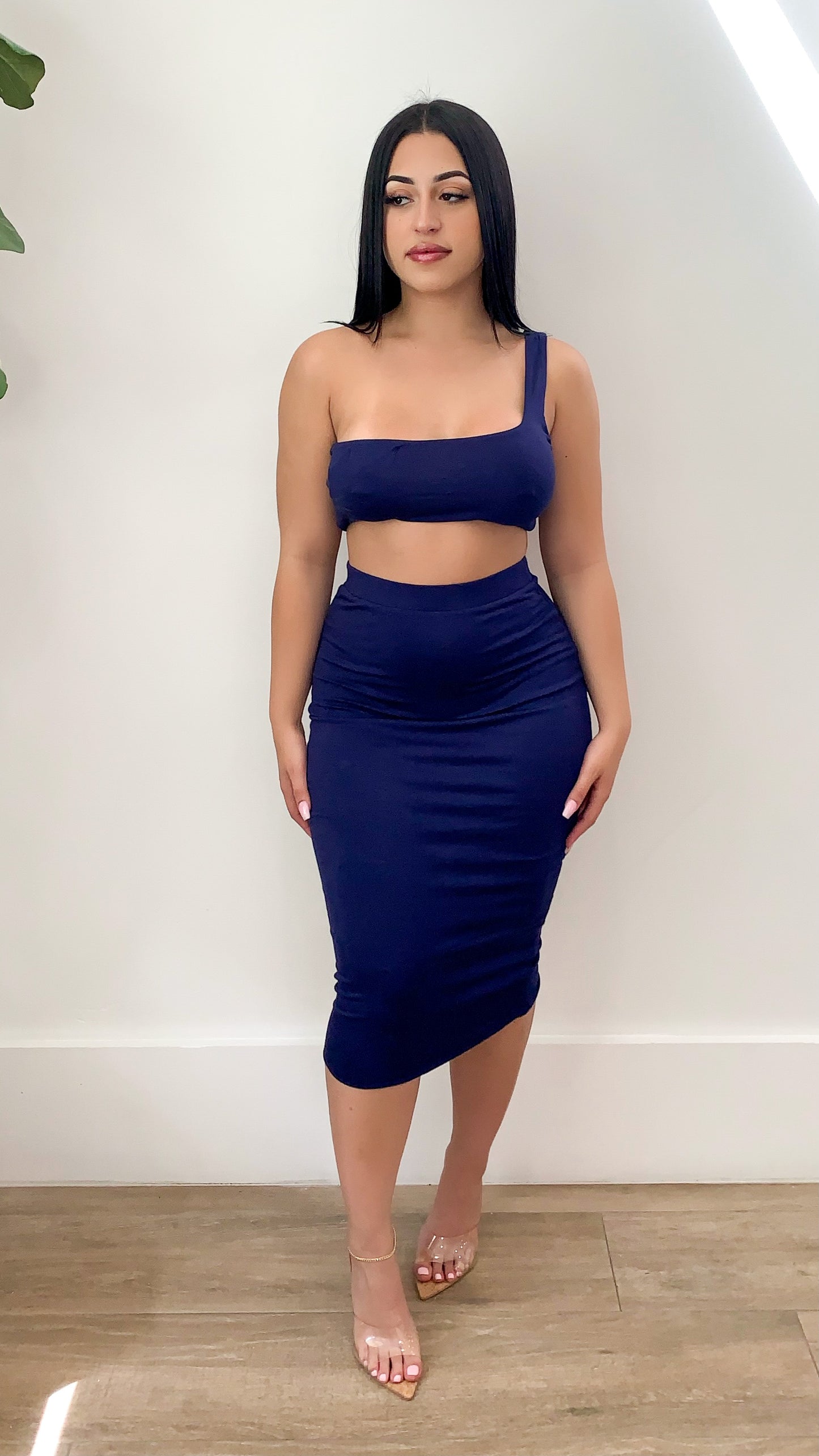 Selena Matching Set - Navy
