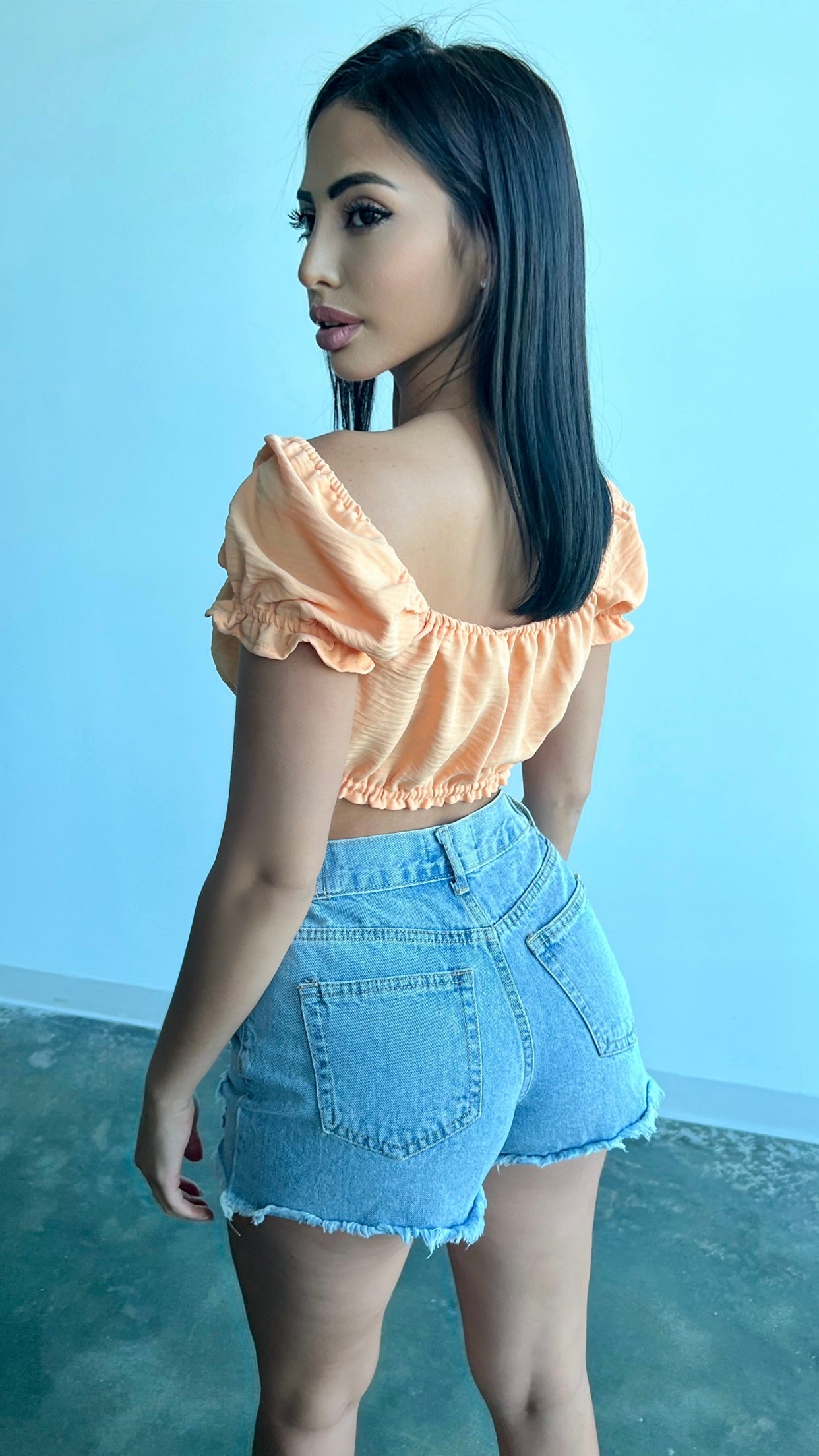 Livia Woven Top - Mango
