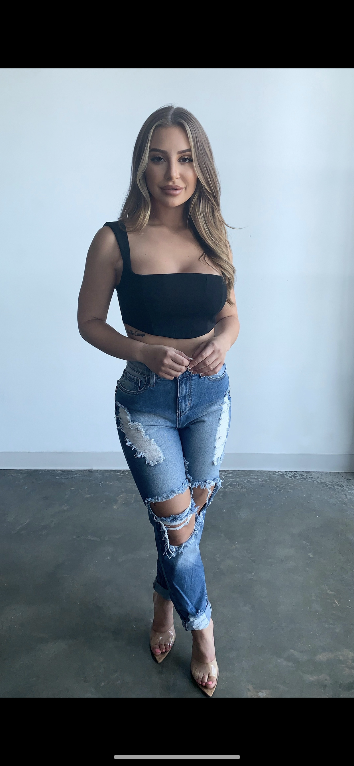 Nikki Sleeveless Top - Black