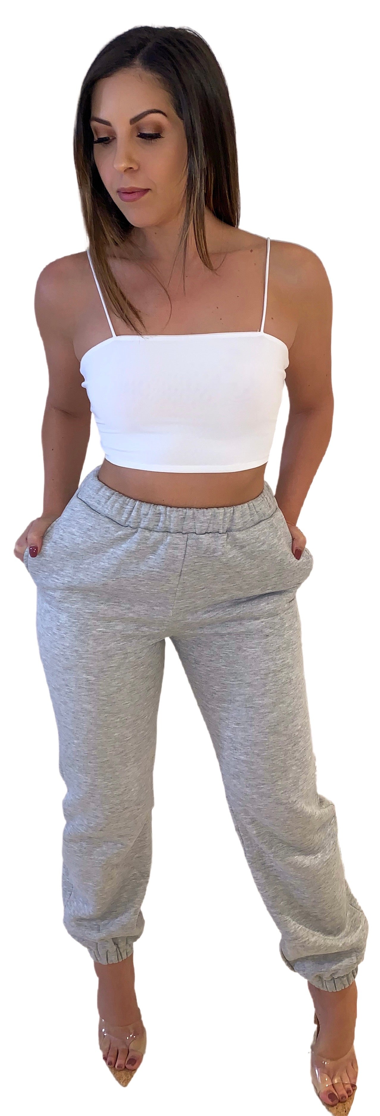 Don’t Sweat It Sweatpants - Heather Grey