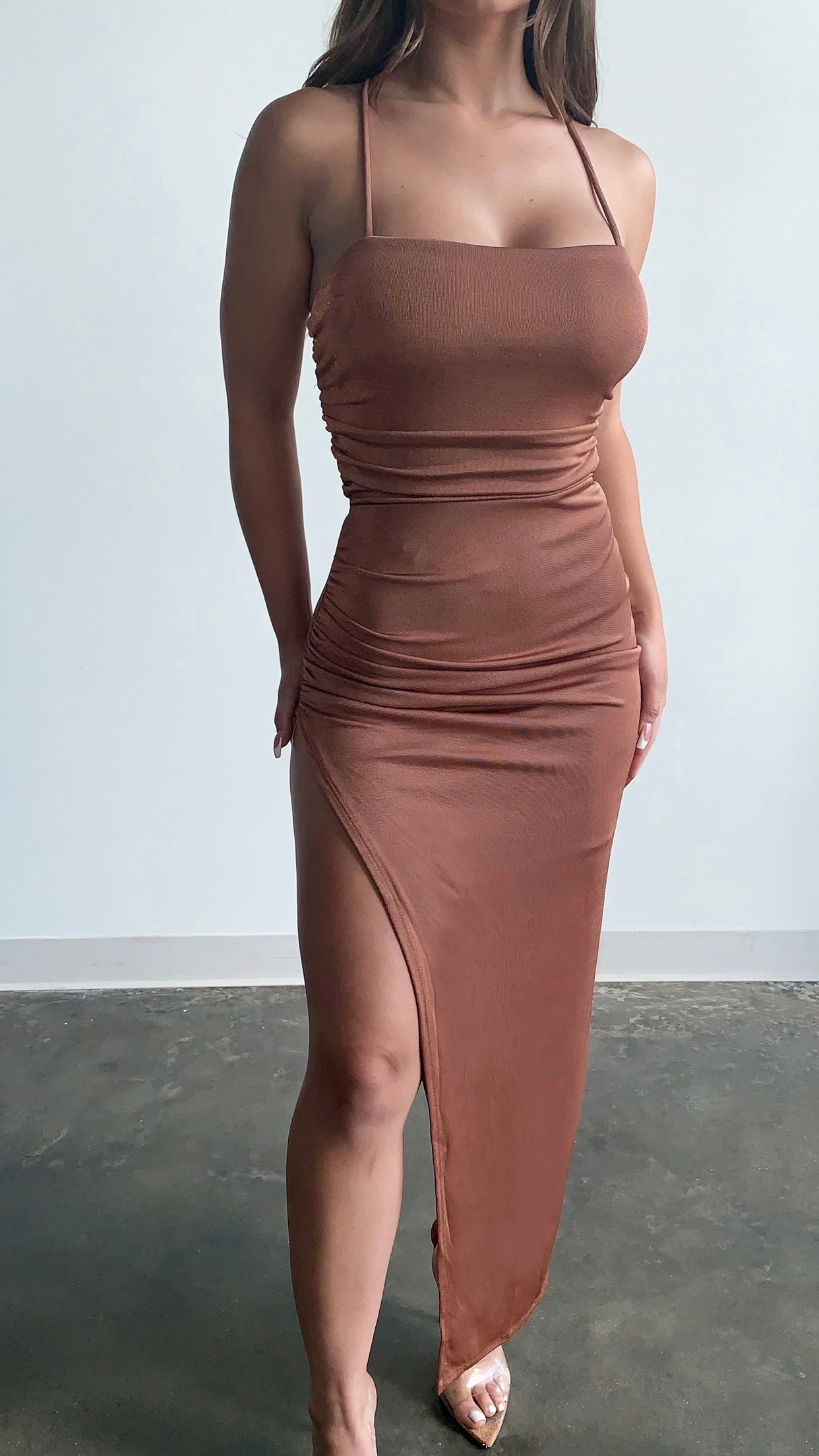 Sydney Dress - Mocha