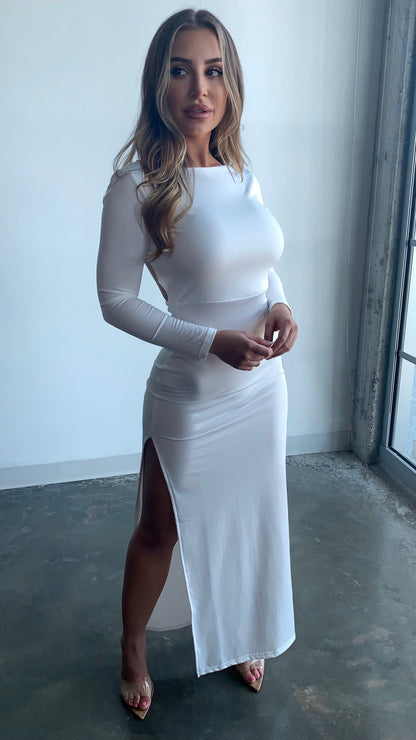 Romi Maxi Dress - White