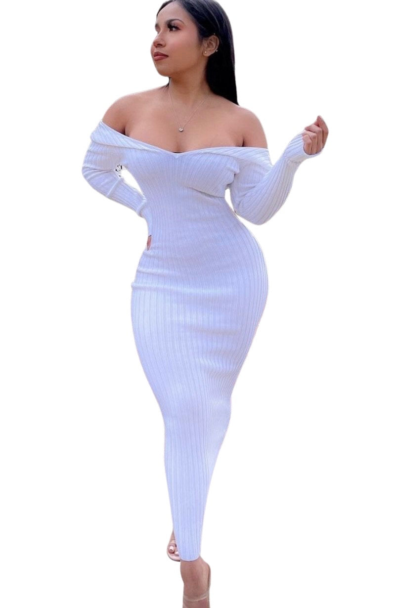 Chanelle Maxi Dress - White