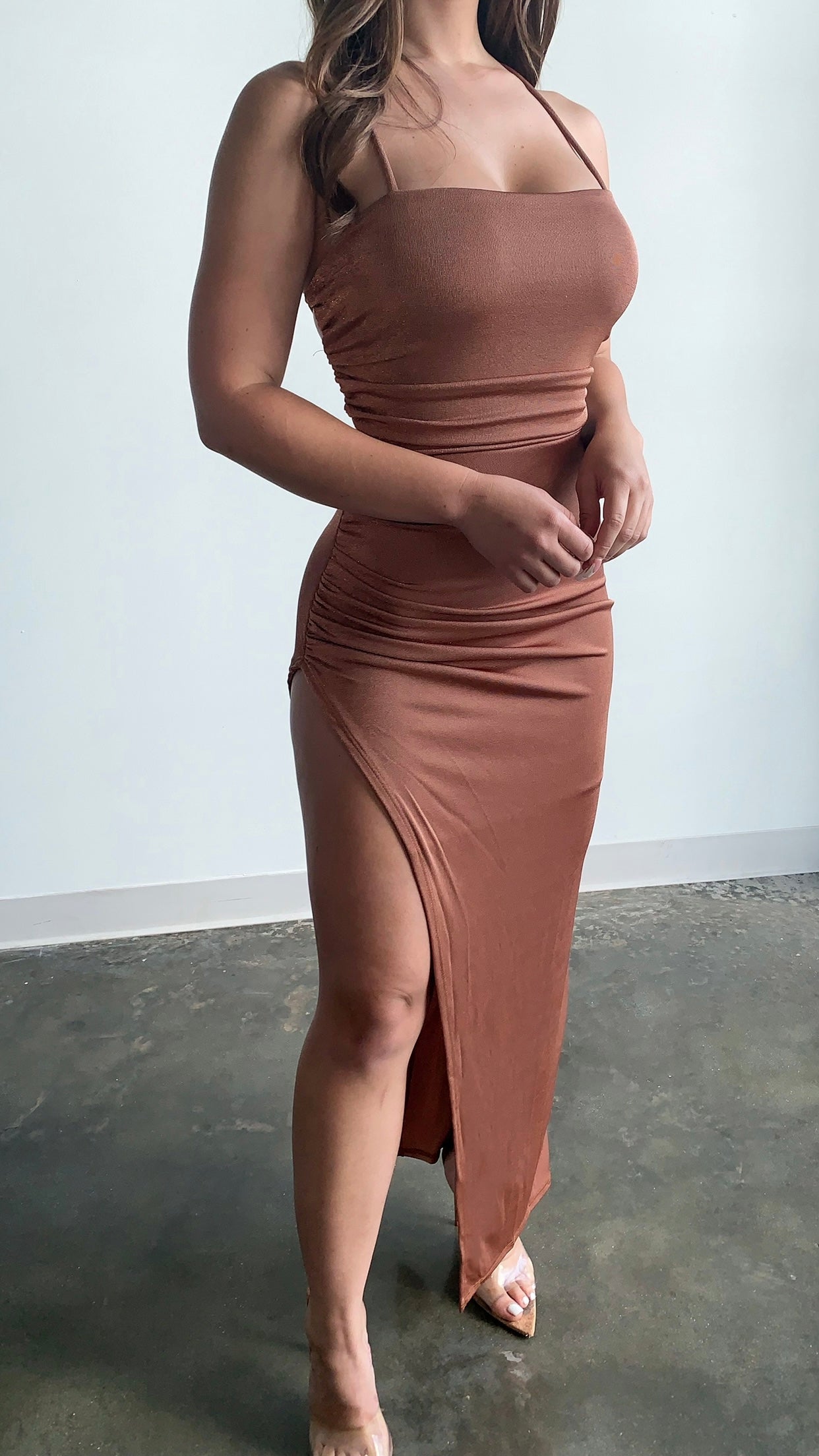 Sydney Dress - Mocha
