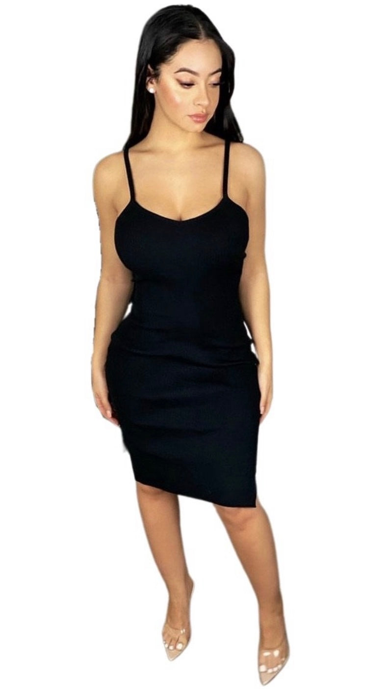 Celine Cami Dress - Black