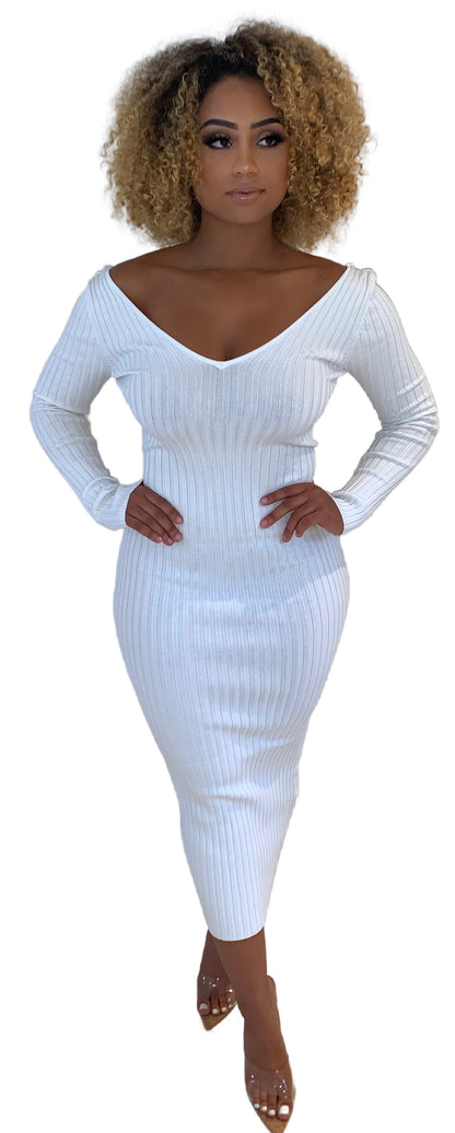 Chanelle Maxi Dress - White
